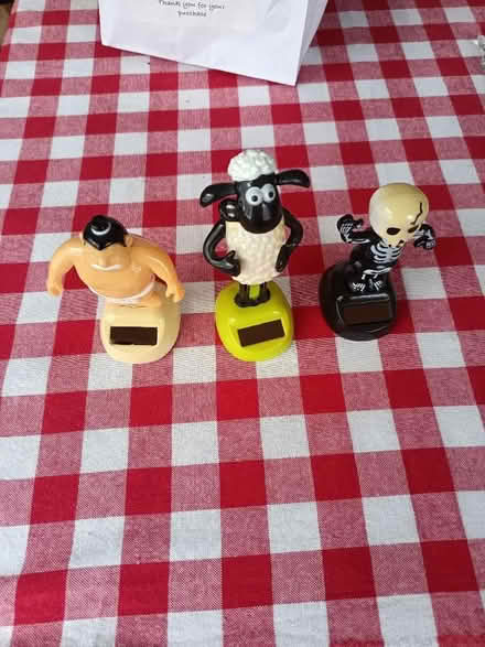 Photo of free 3 Solar powered dancing figures (Holt Lane End M35) #1