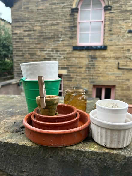 Photo of free Selection of plant pots (BD18 Saltaire) #1