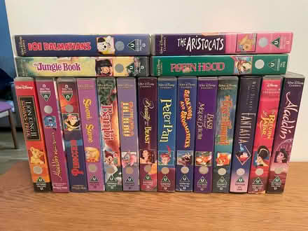 Photo of free 18 Walt Disney Classic videos (Penn HP10) #1