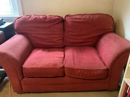 Photo of free 2-seater sofa – old but solid (Upper Clapton E5) #1