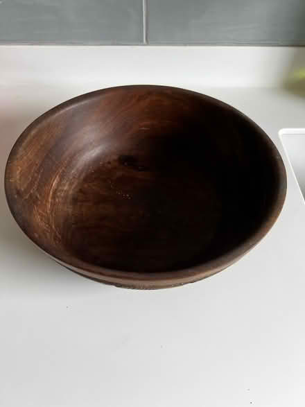 Photo of free African wooden bowl (Lewes BN7) #2