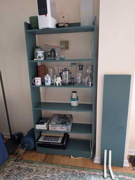 Photo of free 2 bookcases and shelf (14th Street) #1