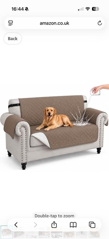 Photo of free 2 seater sofa cover for dogs (Chiswell Green AL2) #1