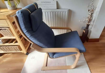 Photo of free Blue IKEA chair (Quorn LE12) #3