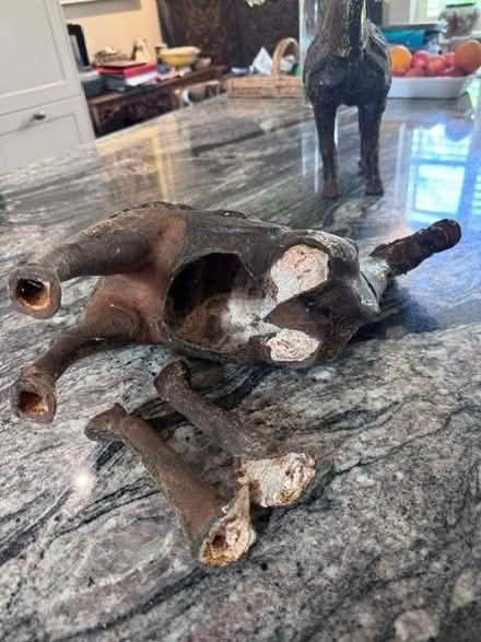 Photo of free Cast metal horse ornament – damaged, for repair/parts (Sion Hill BA1) #2