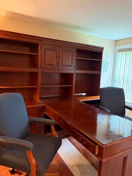 Photo of free Solid Cherry Partner Desk (Furlong, (Bucks County) PA) #1