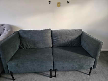 Photo of free Grey sofa (Bloxham OX15) #2