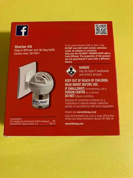 Photo of free Feliway starter kit (High Newton LA11) #2
