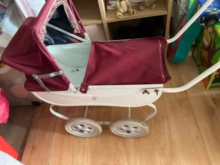 Photo of free Small metal vintage pram 3/4 year (Havant. Po9) #1