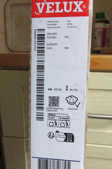 Photo of free 3 blackout Velux roller blinds (Bernards Heath AL3) #3