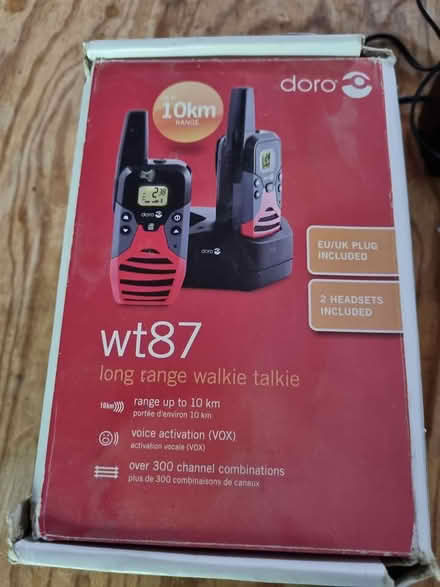Photo of free walkie talkie set (CM2 springfield, chelmsford) #3