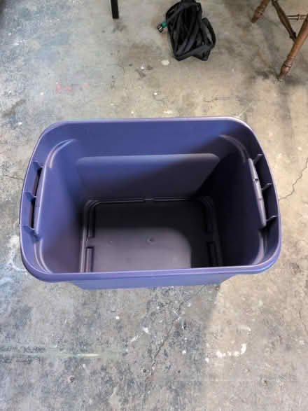 Photo of free Storage Bin (Near Roosevelt and Alameda) #2