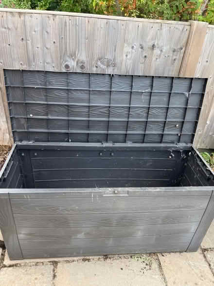 Photo of free Black Plastic Garden Storage Box (Hertford Heath SG13) #2