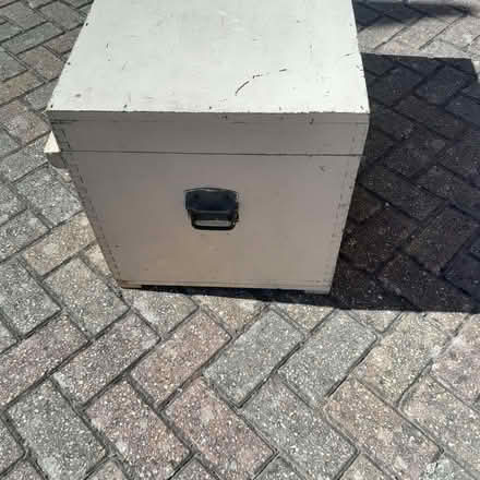 Photo of free Wooden storage box (Havant PO9) #2