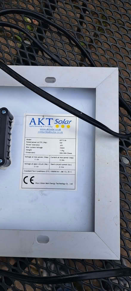 Photo of free Small Solar Panel (Stanton-in-Peak DE4) #1