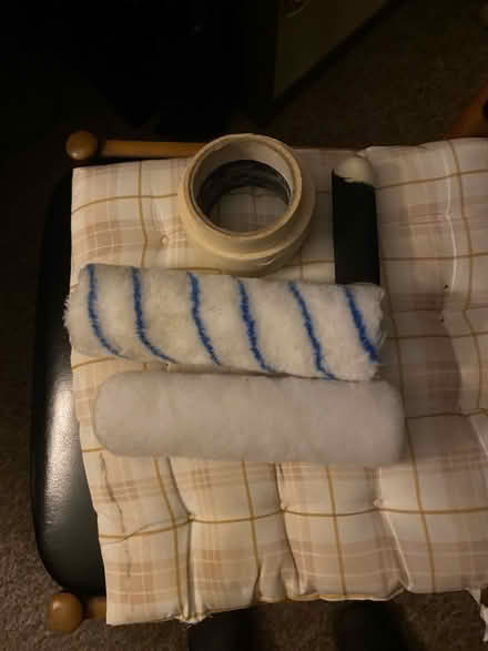 Photo of free Paint roller cartridges and masking tape (Barnard's Green WR14) #1