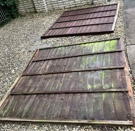 Photo of free TWO Fences - 6ft x 6ft - need TLC (Llanmaes CF61) #1