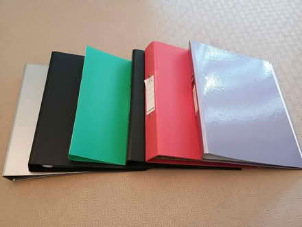 Photo of free 6 x A4 ring binders (Horsell, Woking GU21) #1