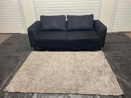 Photo of free Black 2-Seater Sofa (Calidonian Road N7) #3