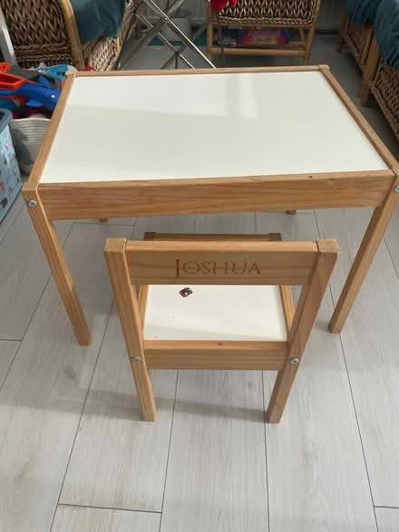 Photo of free Toddler table and chair (RM3) #3