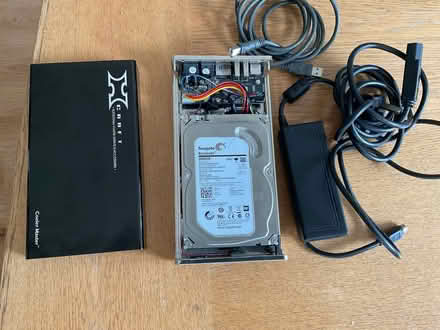 Photo of free Cooler Master Hcraft External Hard Drive Enclosure with 2 TB (Crown Wood RG12) #2