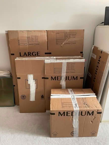 Photo of free Removal boxes (BR3 New Beckenham Station) #1
