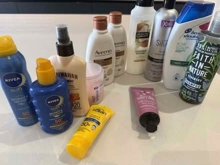 Photo of free Assorted Hair and Skin Care Products (Alconbury Weald PE28) #1