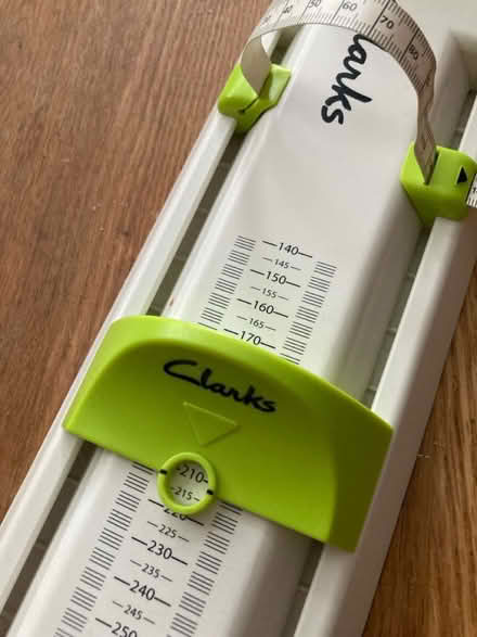 Photo of free Clarks foot measuring gauge (kids) (Wooburn Green, HP10) #3