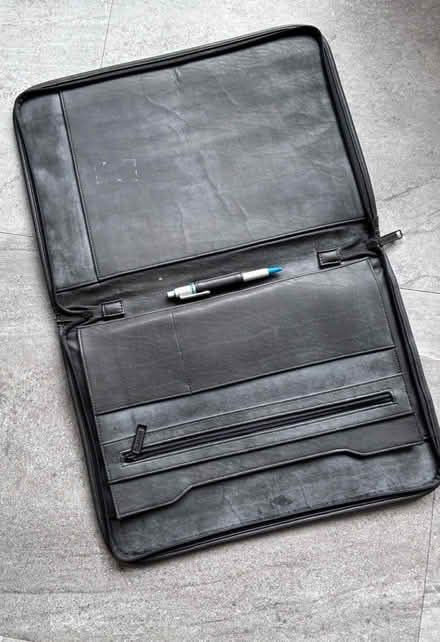 Photo of free Black Leather Document Holder (West Bridgford NG2) #2