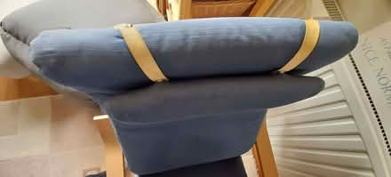 Photo of free Blue IKEA chair (Quorn LE12) #2