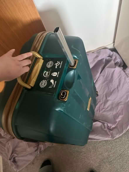 Photo of free Hard shell suitcase (Liverpool City Centre) #3