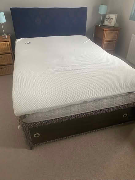 Photo of free Double bed divan splits in 2 for moving (Cottam PR4) #1