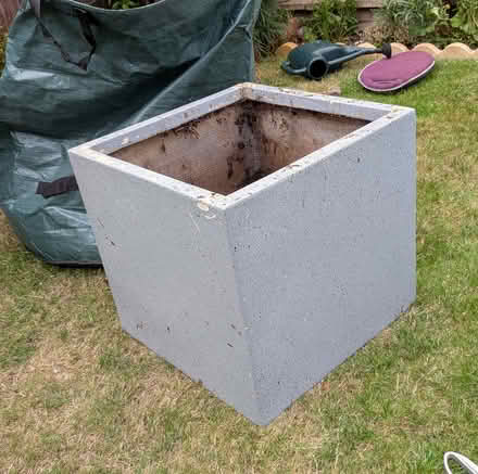 Photo of free Large square plant pot (Lyppard Grange WR4) #1