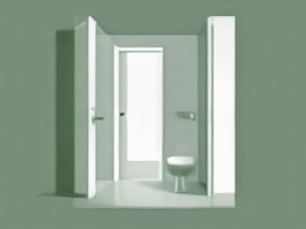 Photo of Bedroom/bathroom door (Norcot RG30) #1