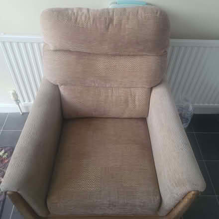 Photo of free Armchair with stool and 2 pillows (Church RG2) #1