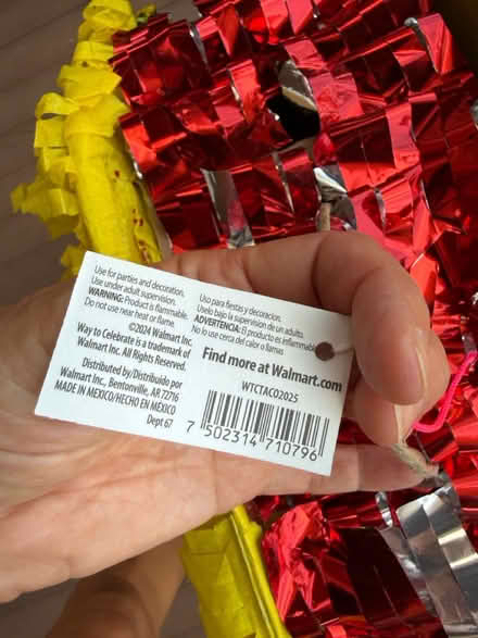 Photo of free Taco pinata (Mt Washington) #4