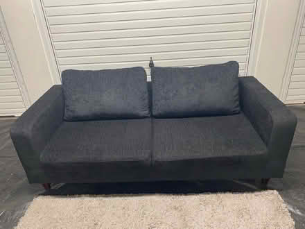 Photo of free Black 2-Seater Sofa (Calidonian Road N7) #4