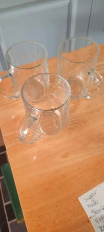 Photo of free Large beer glasses x 3 (Woodley RG6) #1