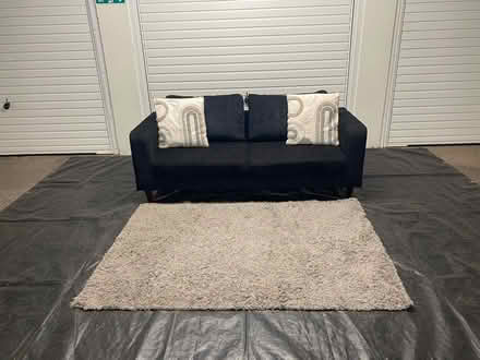 Photo of free Black 2-Seater Sofa (Calidonian Road N7) #1