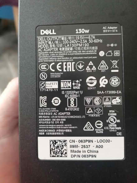 Photo of free DELL Laptop power cord (Presteigne LD8) #2