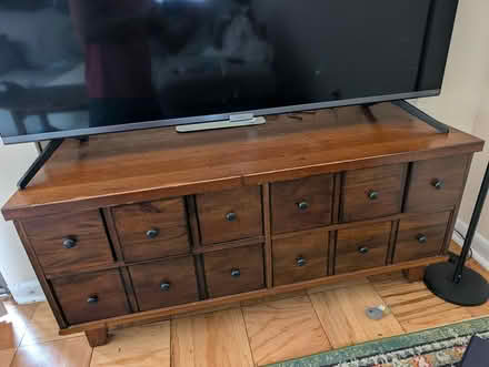 Photo of free Solid Wood Chest of Drawers damaged (14th Street) #1