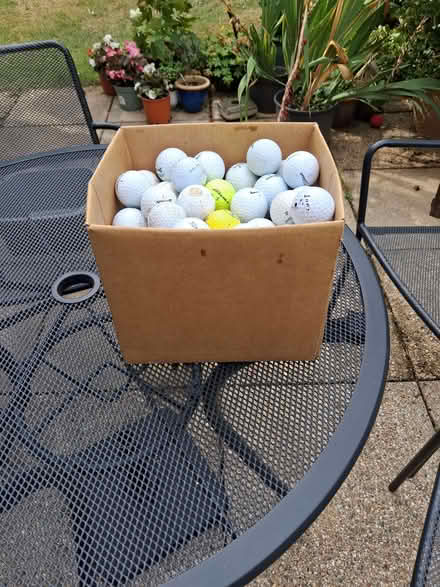 Photo of free Box of used Golf balls (Caversham Heights RG4) #1