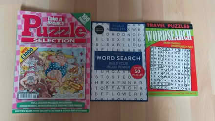 Photo of free 3 puzzle books (SW15 Roehampton) #1