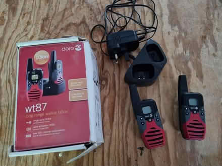 Photo of free walkie talkie set (CM2 springfield, chelmsford) #1