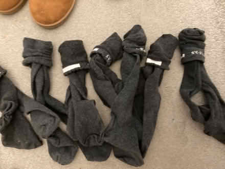 Photo of free Girls socks (school grey) 12.5-3.5 (Wooburn Green, HP10) #1