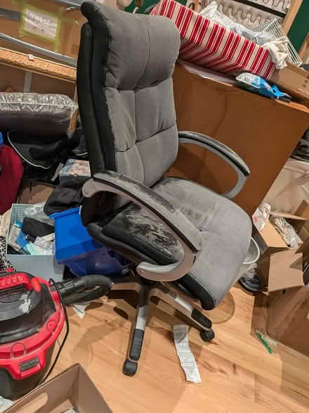Photo of free Rolling office desk chair (Little Italy) #2