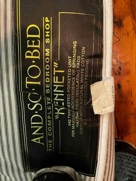 Photo of free Double mattress (Helton CA10) #1