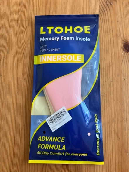 Photo of free Memory foam insole size UK 8 (SW11) #1