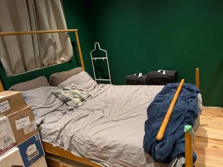 Photo of free Ikea Gjora Queen Bed Frame (Little Italy) #2