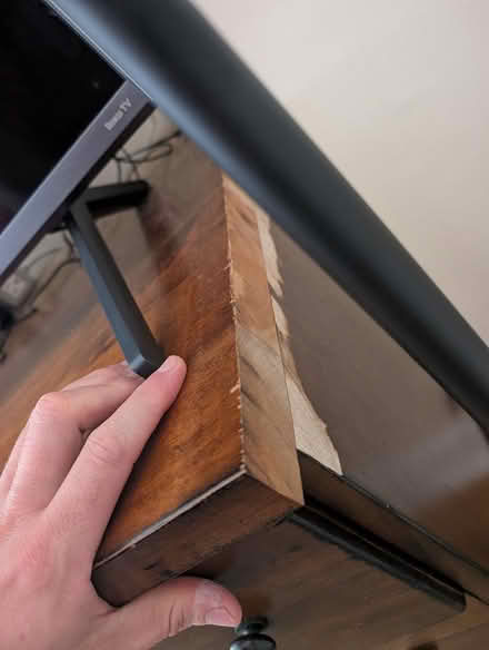 Photo of free Solid Wood Chest of Drawers damaged (14th Street) #4